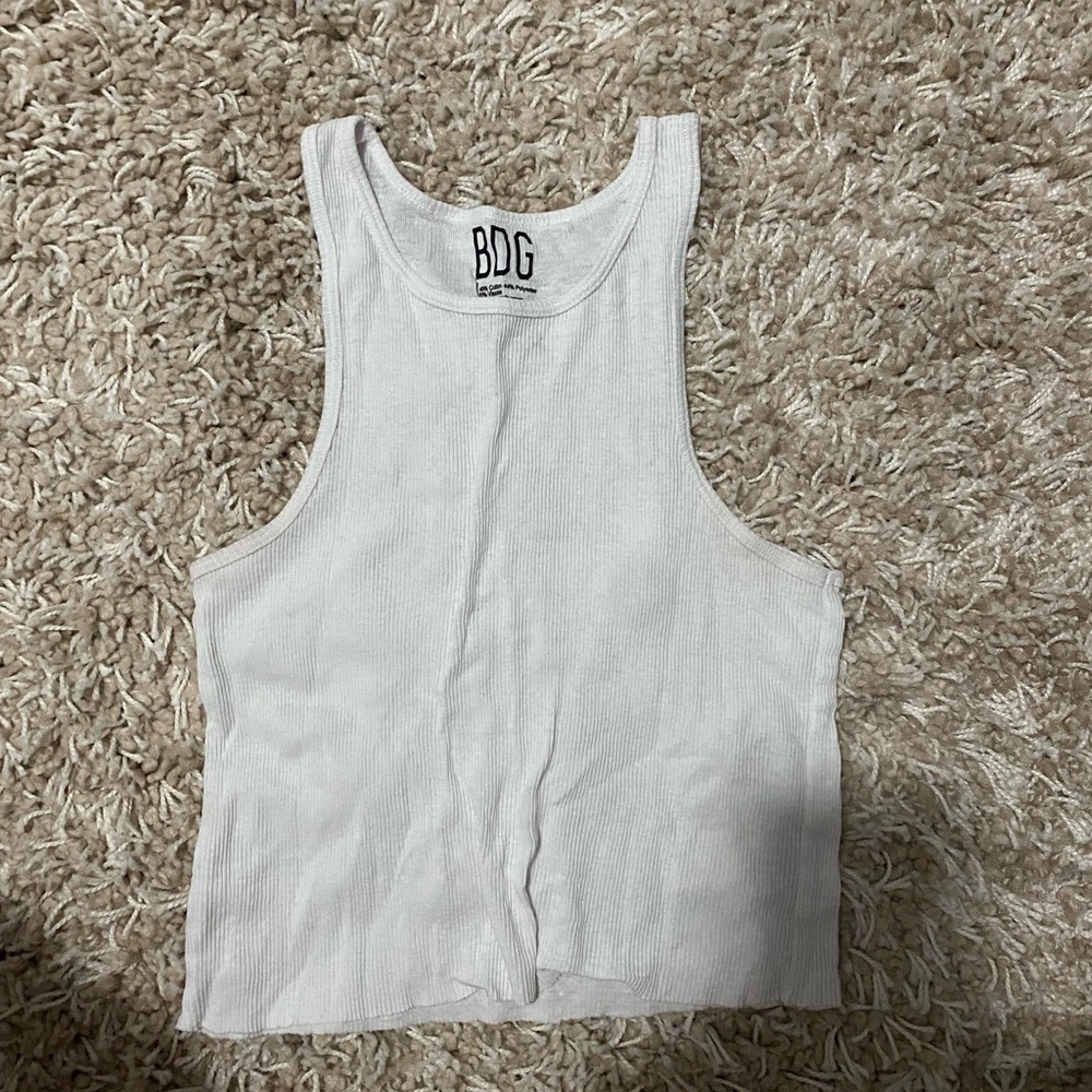 bdg urban outfitters white tank